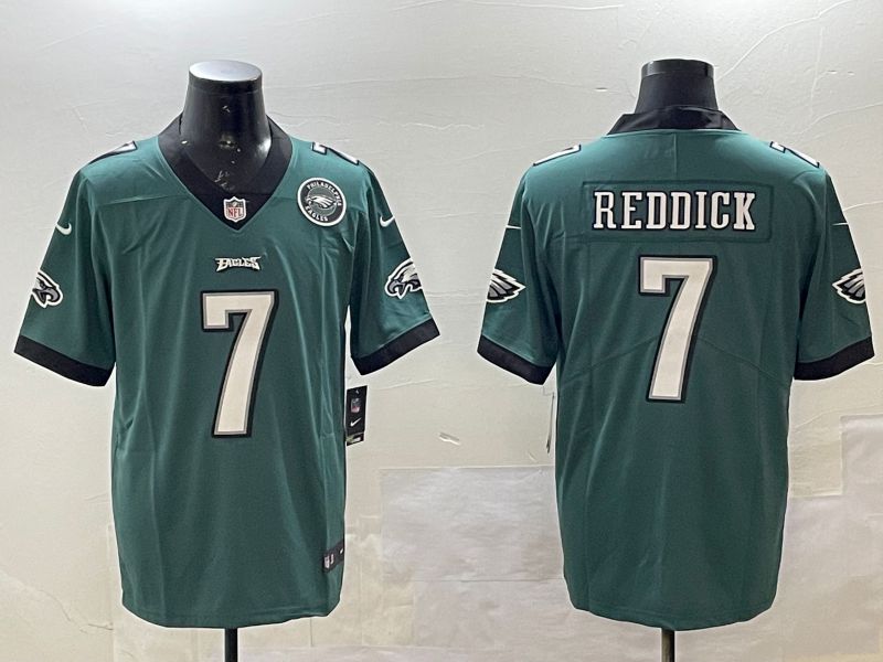 Men Philadelphia Eagles #7 Reddick Green 2025 Nike Vapor Limited NFL Jersey style 3->philadelphia eagles->NFL Jersey